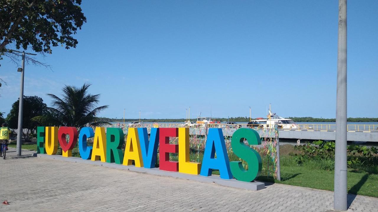 O Paraiso E Aqui Abrolhos - Suite Privativa, Cama De Casal, Ar Condicionado E Tv - Cafe Da Manha De Frente Para O Mar Caravelas Bagian luar foto